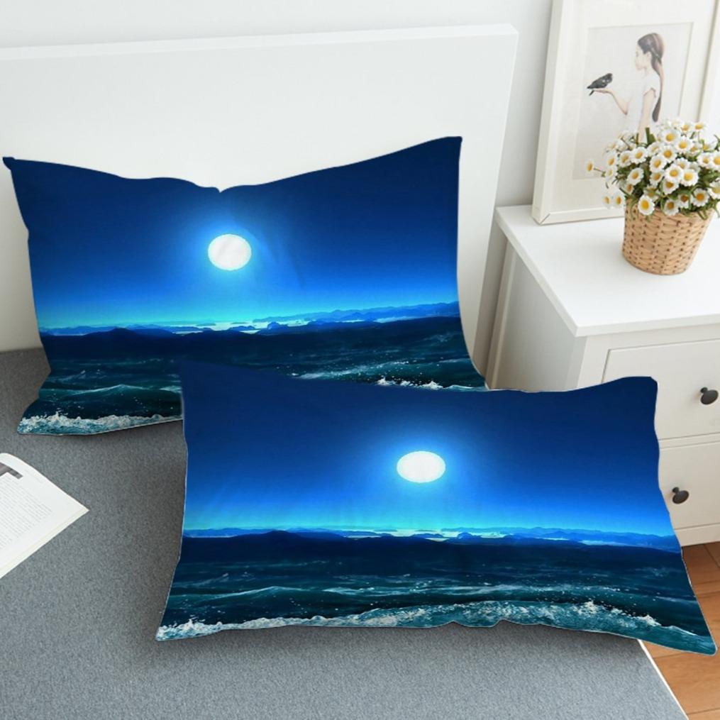 Moonlight Magic Duvet Cover Set - Soft & Breathable Bedding Set for Queen/King Size - Perfect for Cozy Bedrooms & Guest Rooms