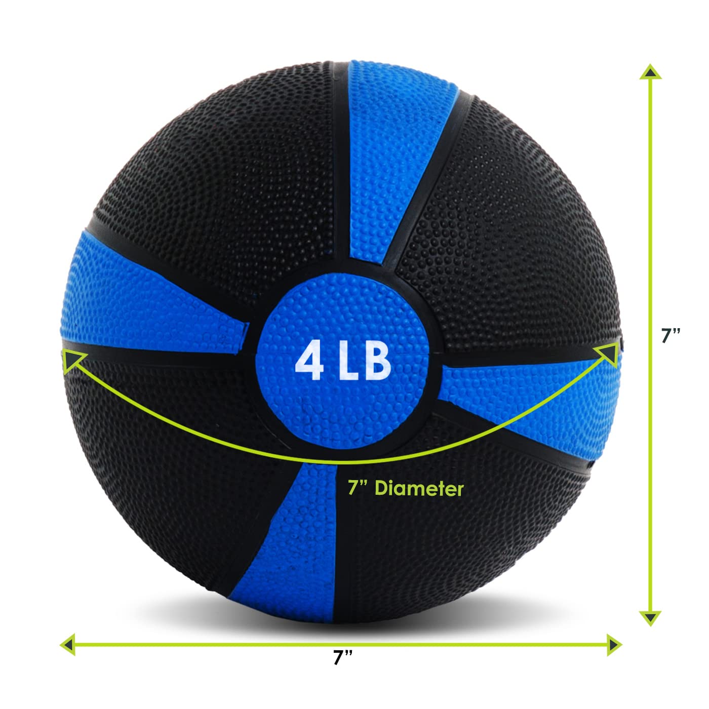 ProsourceFit Weighted Medicine Ball for Full Body Workouts - Strength Training, CrossFit & Home Gym Exercises - Perfect for Fitness, Yoga & Rehabilitation Workouts