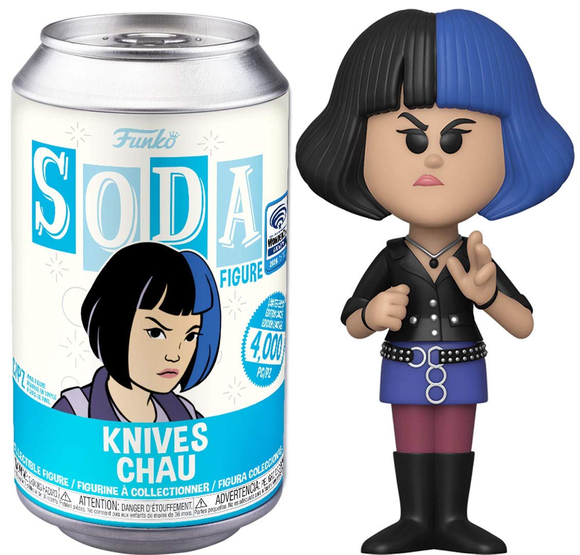 Funko Soda Knives Chau Wondercon Exclusive Limited Edition 4000 Pieces - Collectible Vinyl Figure for Pop Culture Fans & Comic Con Enthusiasts - Perfect for Display, Gifts, and Conventions