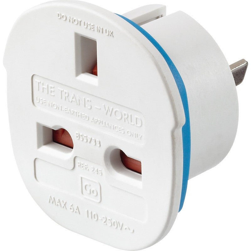Universal Travel Adapter - Worldwide All-in-One Power Plug Converter for Laptops, Phones & Devices | Perfect for Business Trips, Vacations & International Travel