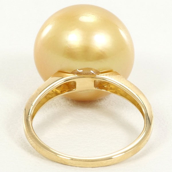 18K Yellow Gold South Sea Pearl Ring - Elegant & Timeless Jewelry for Women - Perfect for Weddings, Anniversaries & Special Occasions