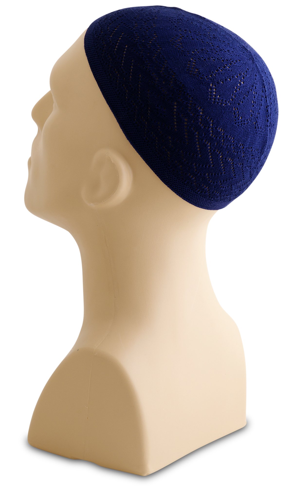 Lightweight Solid Color Turkish Crochet Kufi Hat for Men - Breathable Cotton Prayer Cap for Muslim, Islamic, and Cultural Wear - Perfect for Daily Use, Religious Ceremonies, and Special Occasions