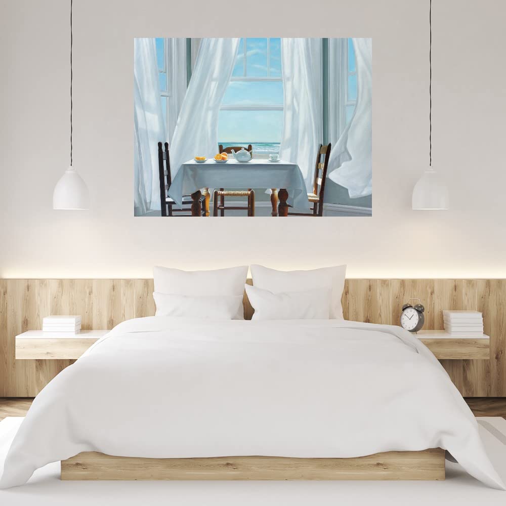 Becoming Centered by Karen Hollingsworth - Stunning Fine Art Canvas Wall Decor for Living Room, Bedroom, Office & More - Ready to Hang 56x42 inches - Perfect for Home, Office & Commercial Spaces