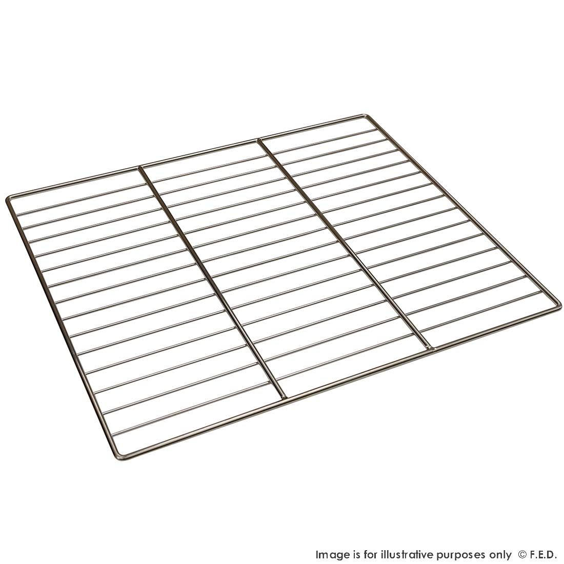 F.E.D Net Shelf DH11 5F 1 - Heavy Duty Wire Mesh Storage Rack for Kitchen, Garage & Office Organization - Space Saving Shelving Unit for Pantry, Laundry Room & Workshop