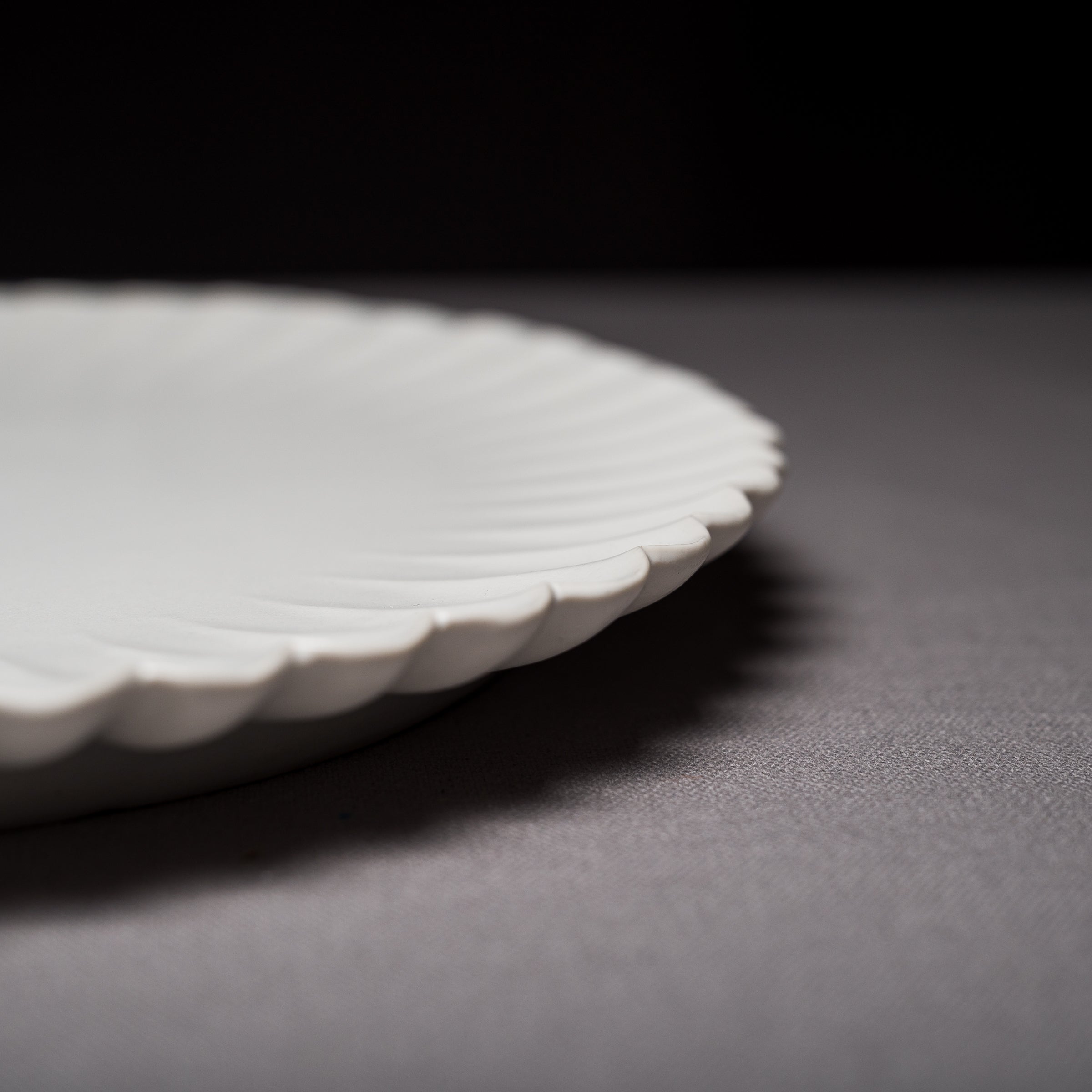USUKI Ware Handmade Rinka Large Plate 26.5cm - Japanese Traditional Ceramic Dinner Plate for Sushi, Tempura & Home Decor | Authentic Usuki Yaki Pottery