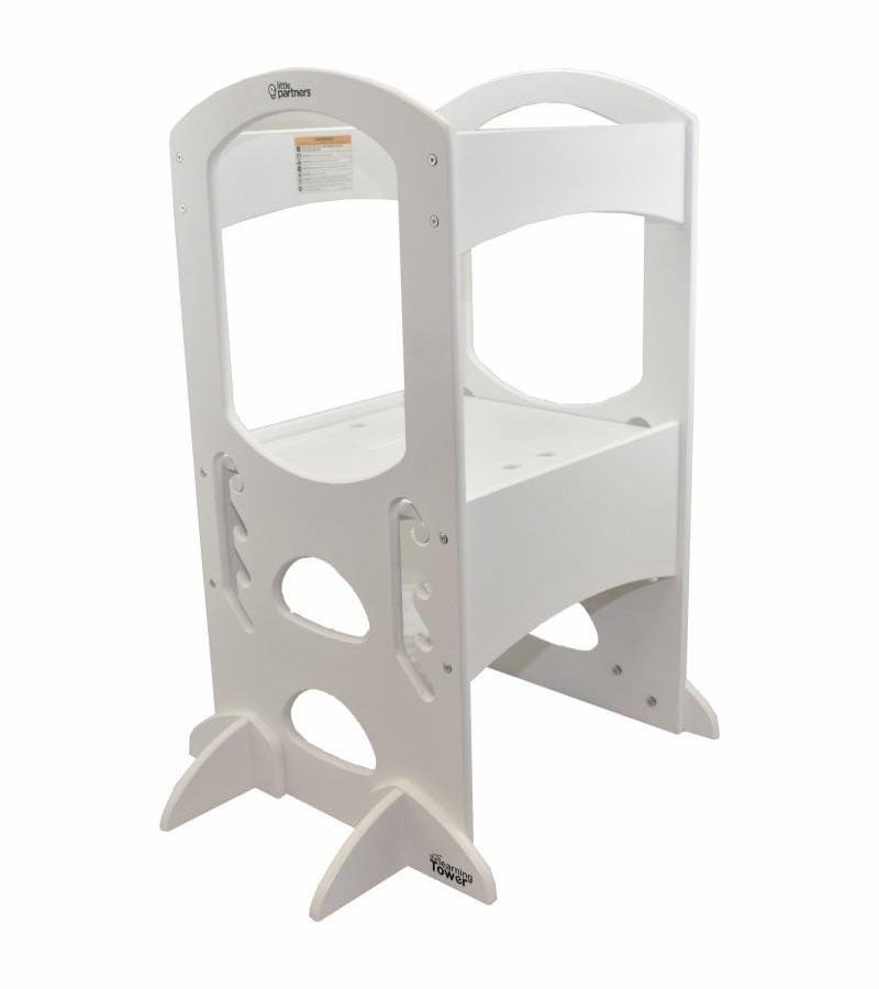 Little Partners The Original Learning Tower - Adjustable Toddler Step Stool for Kitchen, Baking & Learning Activities - Safe & Sturdy Montessori Helper for Kids