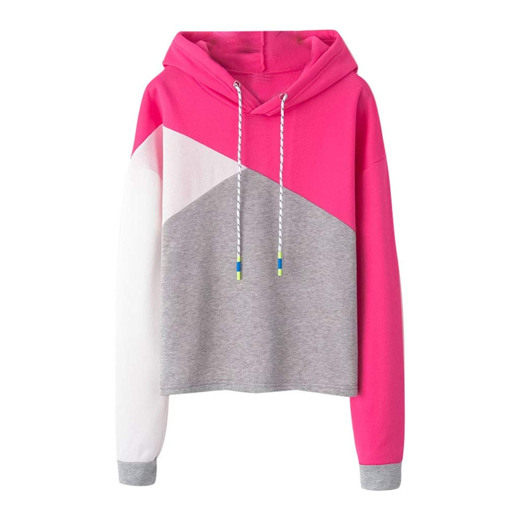 Women's Plus Size Long Sleeve Hooded Sweatshirt with Velvet Stitching & Drawstring - Cozy Fall & Winter Casual Wear for Outdoors & Lounge