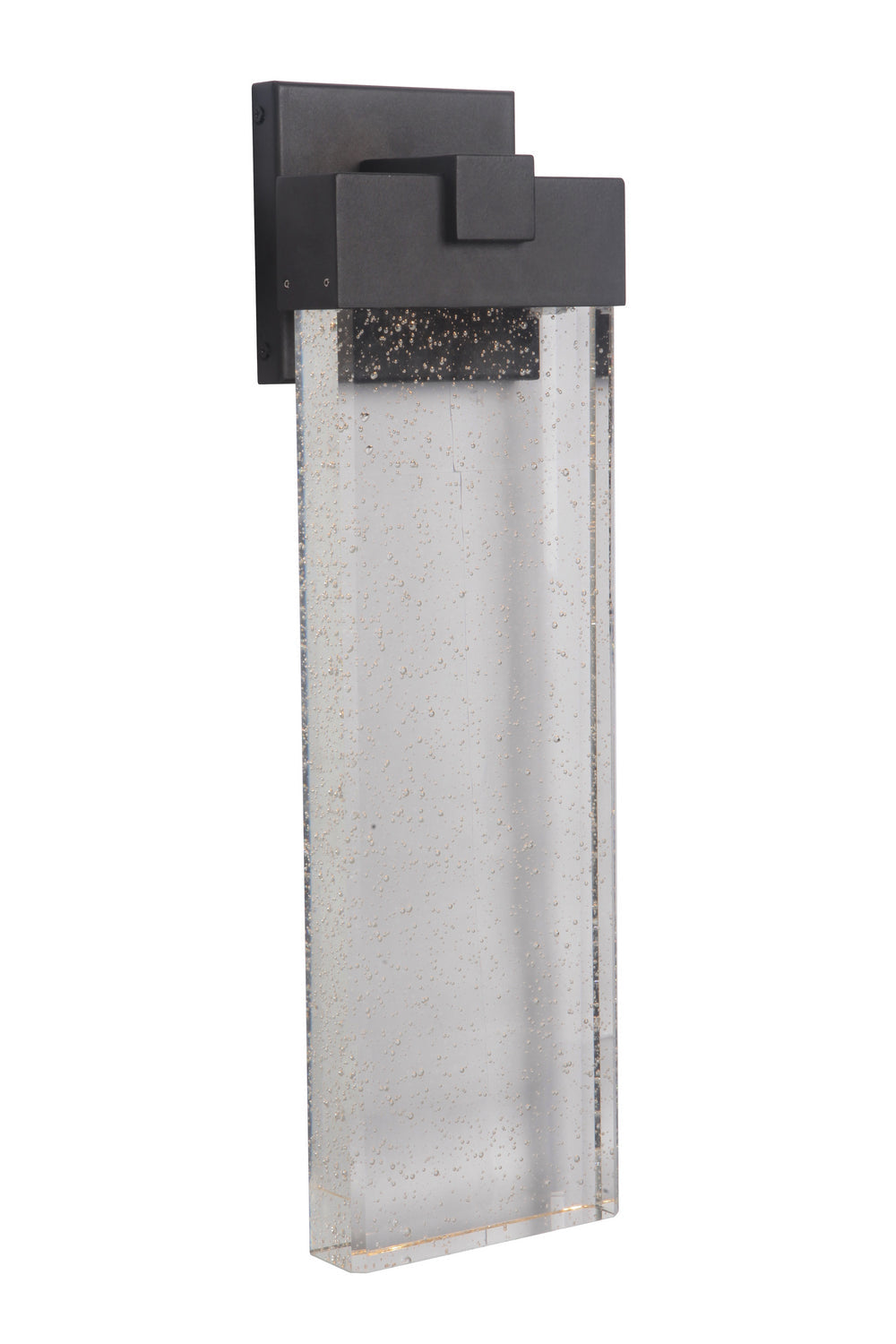 Aria LED Wall Mount Light Fixture - Textured Black Finish - Modern & Sleek Design for Living Room, Bedroom, or Office Lighting