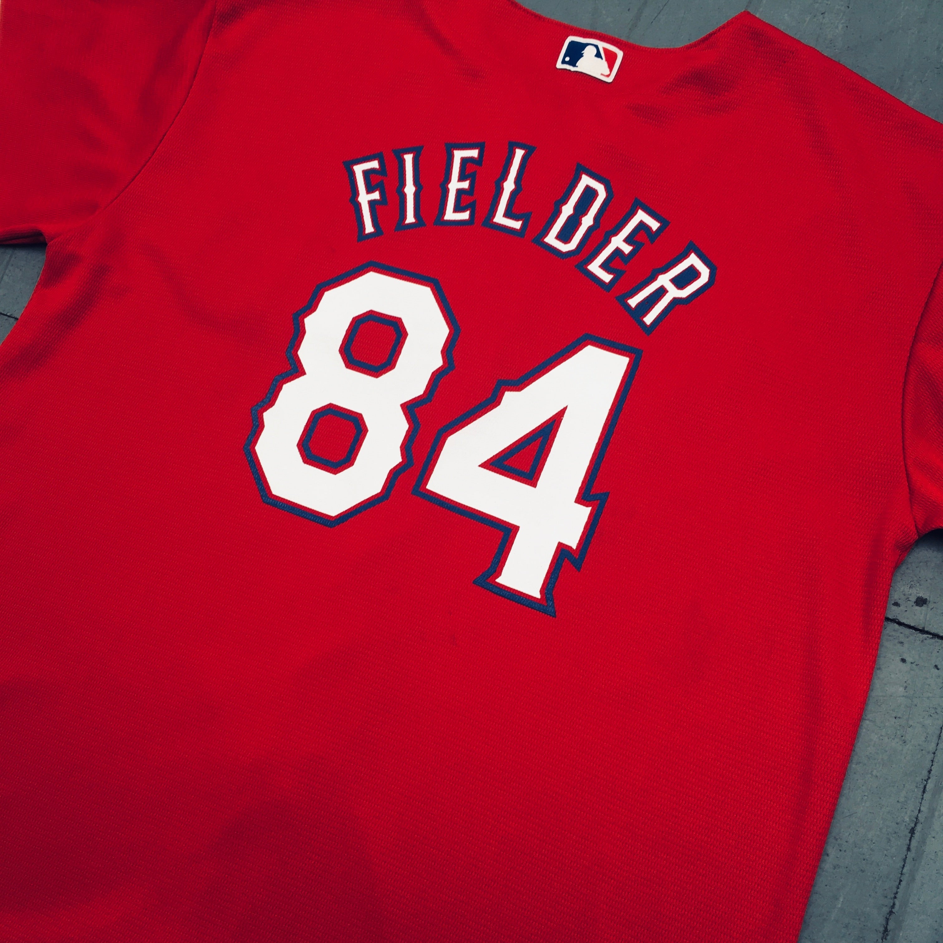 Texas Rangers Prince Fielder 2014 Red Majestic Stitched Jersey Size S - Authentic MLB Baseball Jersey for Fans & Collectors - Perfect for Game Day, Sports Events & Memorabilia Display