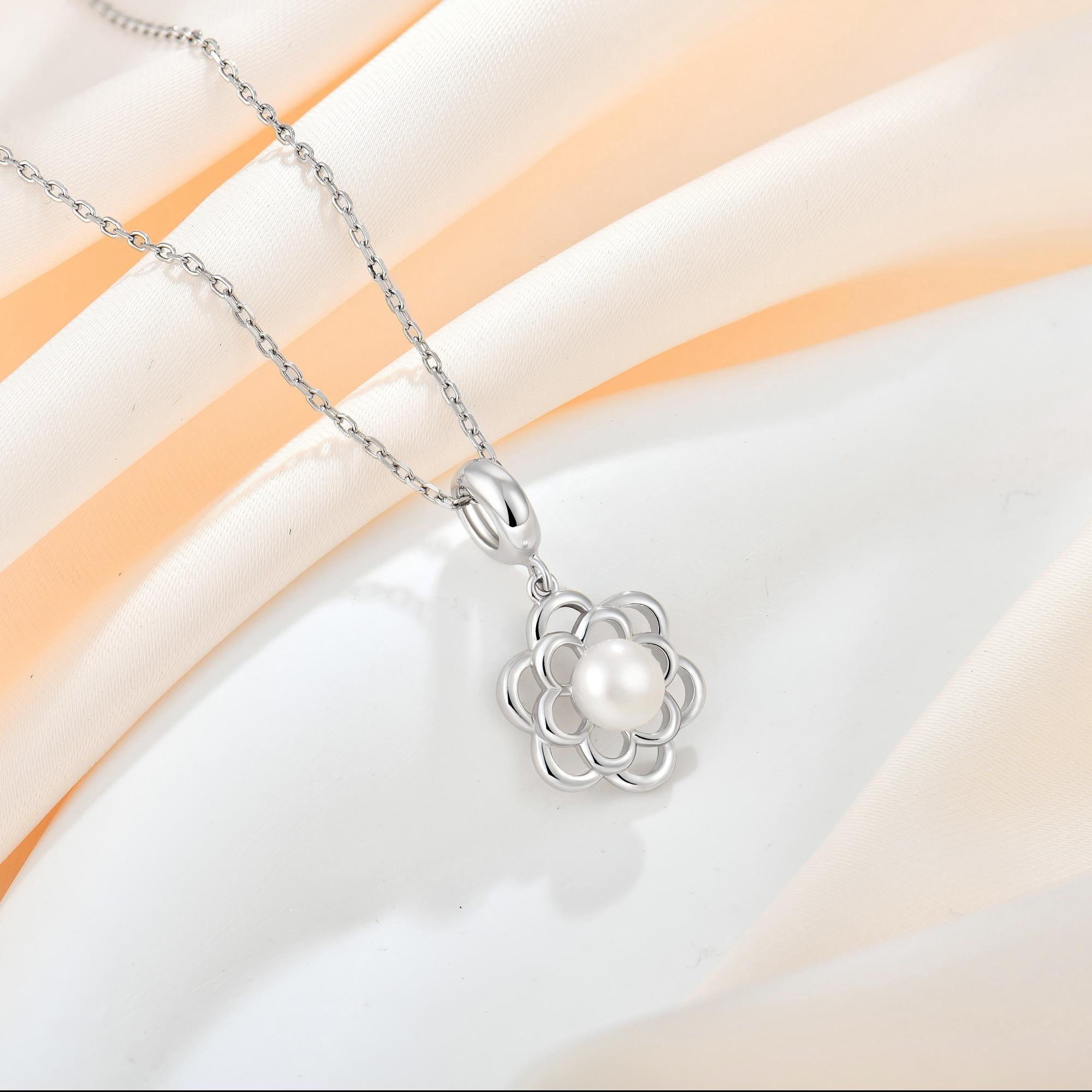 Elegant Sweety Pearl Pendant Necklace for Women - Perfect for Weddings, Parties & Everyday Wear