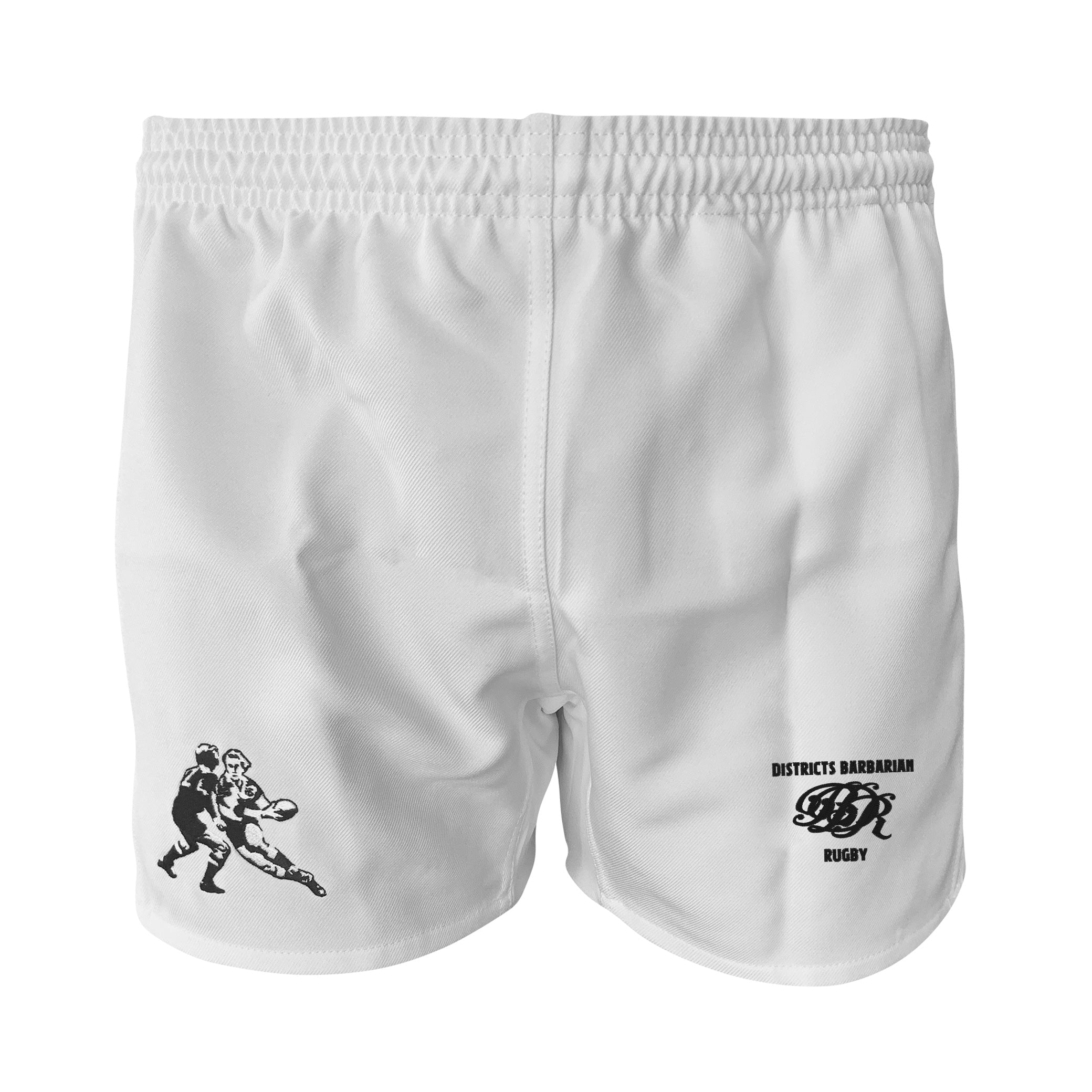 Districts Barbarian RFC Pro Power Rugby Shorts - High-Performance Breathable Rugby Shorts for Men - Perfect for Training, Matches & Casual Wear
