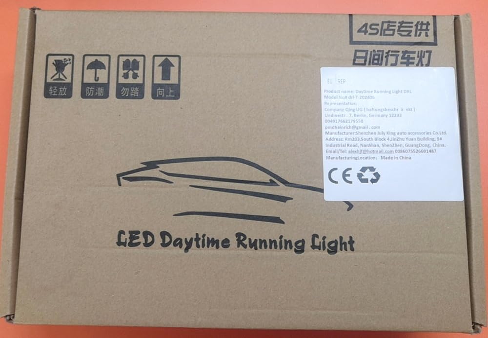 LED DRL Lights for Mazda CX-5 2013-2016 with Yellow Turn Signal - Perfect for Daytime Safety