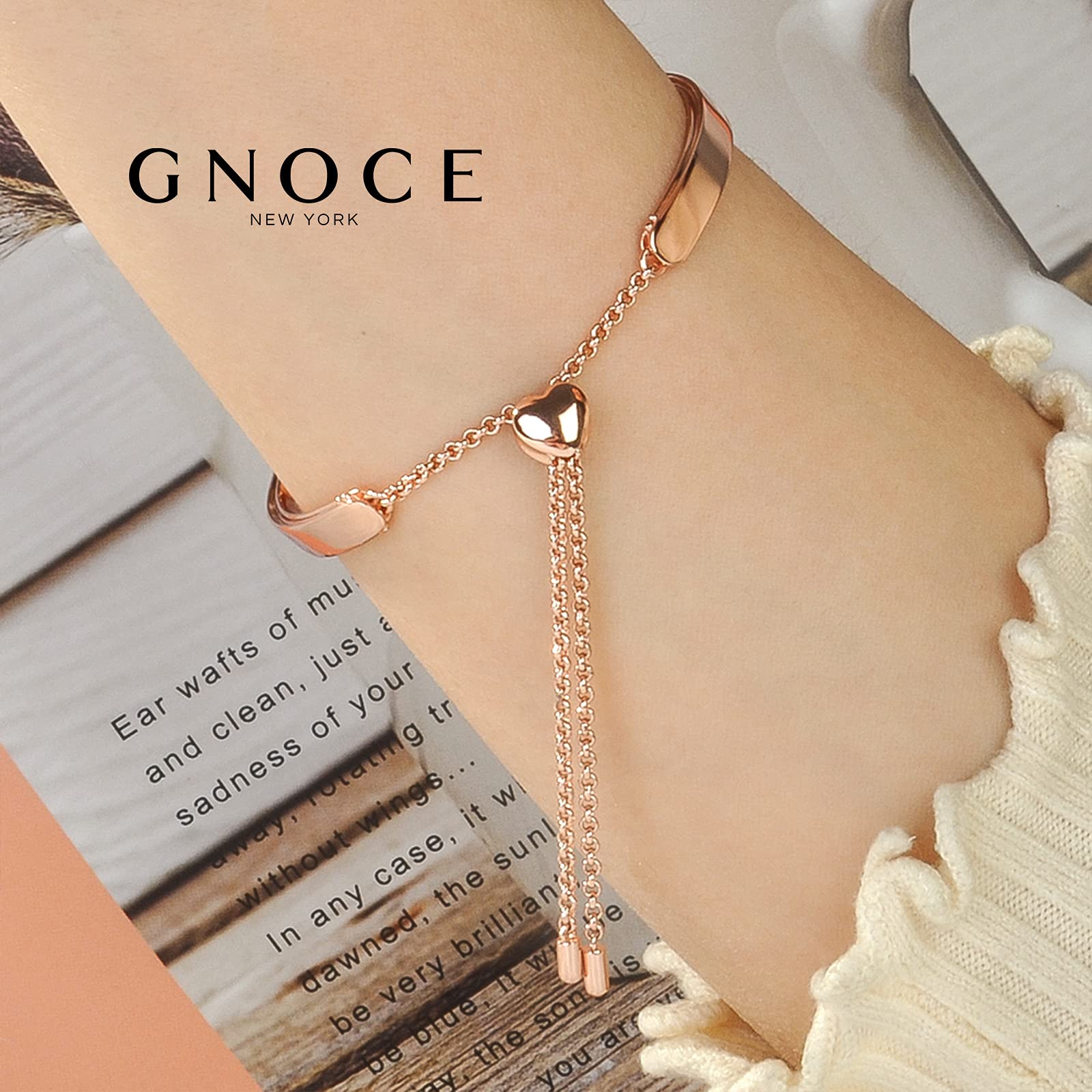 GNOCE White Rabbit Bead Charm Pendant - Sterling Silver Jewelry for Bracelets & Necklaces - Cute Animal Charms for Women - Perfect Gift for Pet Lovers & Birthday Occasions