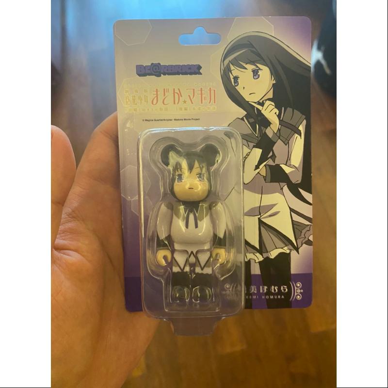 Limited Edition Medicom Be@rbrick 100% - Bearbrick PMMM Akemi Homura Collectible Figure for Anime Fans & Home Decor