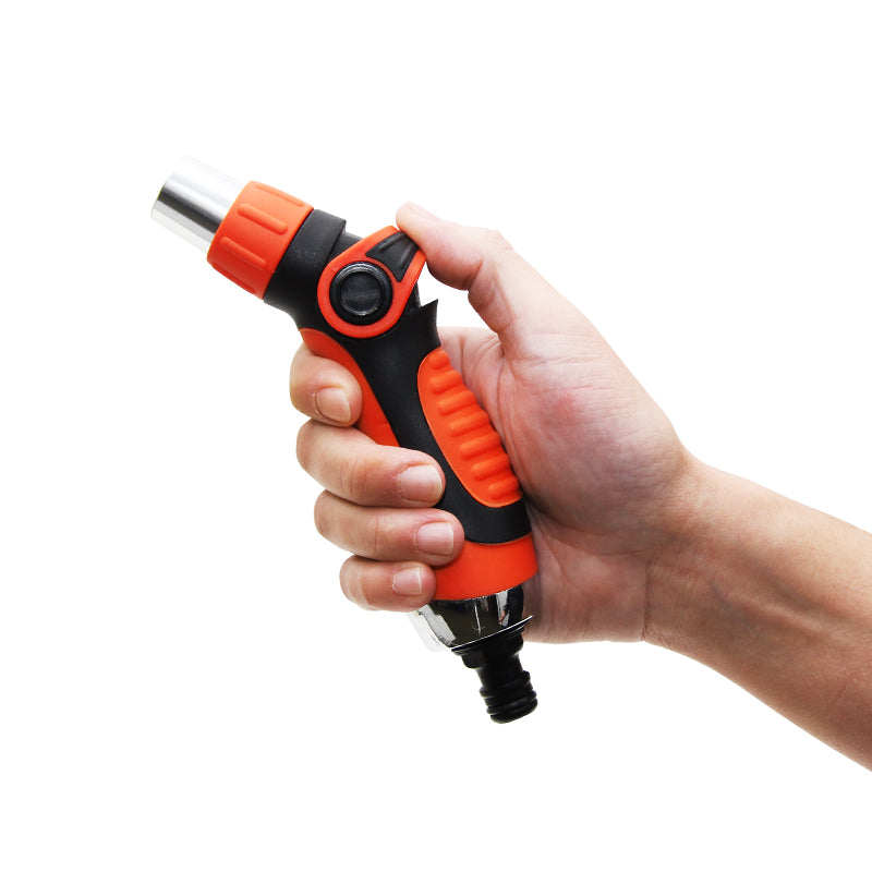 High-Quality Metal & Plastic Spray Nozzle with Quick Connect - Perfect for Garden Hose, Pressure Washer & Car Washing