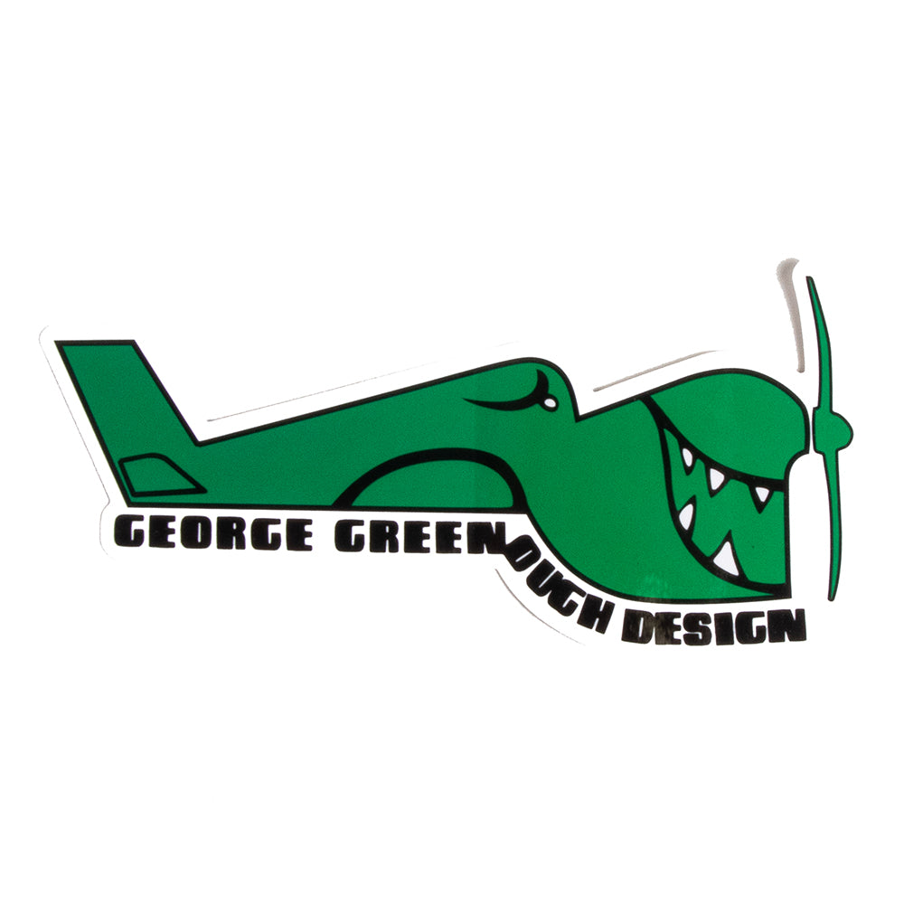 Greenough Designs Classic Sticker - Premium Quality Vinyl Decals for Laptops, Water Bottles & DIY Crafts - Perfect for Home Decor, School Supplies & Personalization
