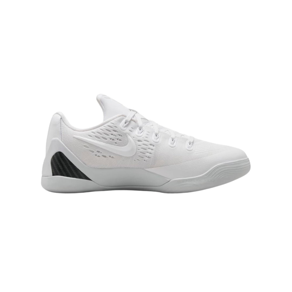 Nike Kobe IX GS Basketball Shoes - Halo White & White for Women's Youth - Perfect for Court Play & Casual Streetwear
