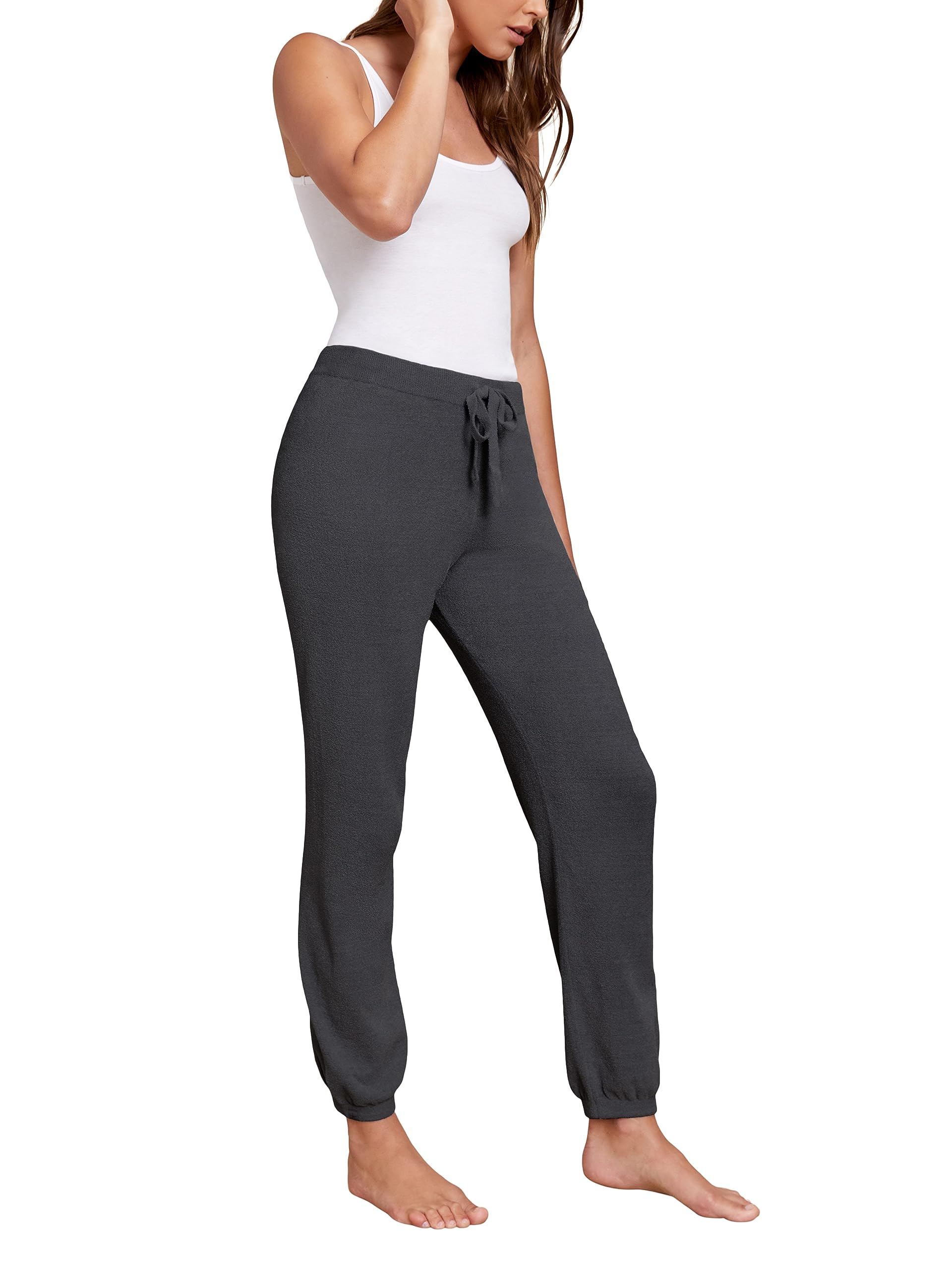 Barefoot Dreams CozyChic Ultra Lite Women's Track Pants - Soft Luxury Loungewear & Gym Bottoms for Yoga, Running & Relaxing at Home