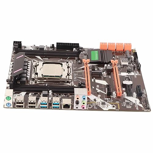 Yctze X99 Motherboard CPU Combo - LGA 2011-3 Socket with Intel Xeon E5-2620 V3 Processor, 4-Channel DDR4 Memory Support, Built-in WiFi & Gigabit LAN - Perfect for Gaming PC, Workstation, and High-Performance Desktop Computers