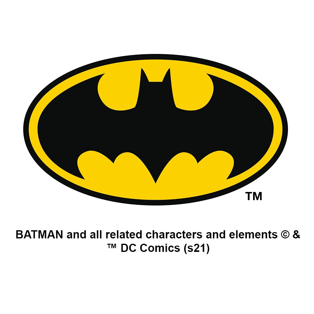 Batman 80th Anniversary Stainless Steel Tumbler 20oz - Vacuum Insulated Coffee Travel Mug with Leakproof Lid | Keeps Hot & Cold Beverages Perfect Temperature | Great for Office, Gym, Commuting & Outdoor Adventures