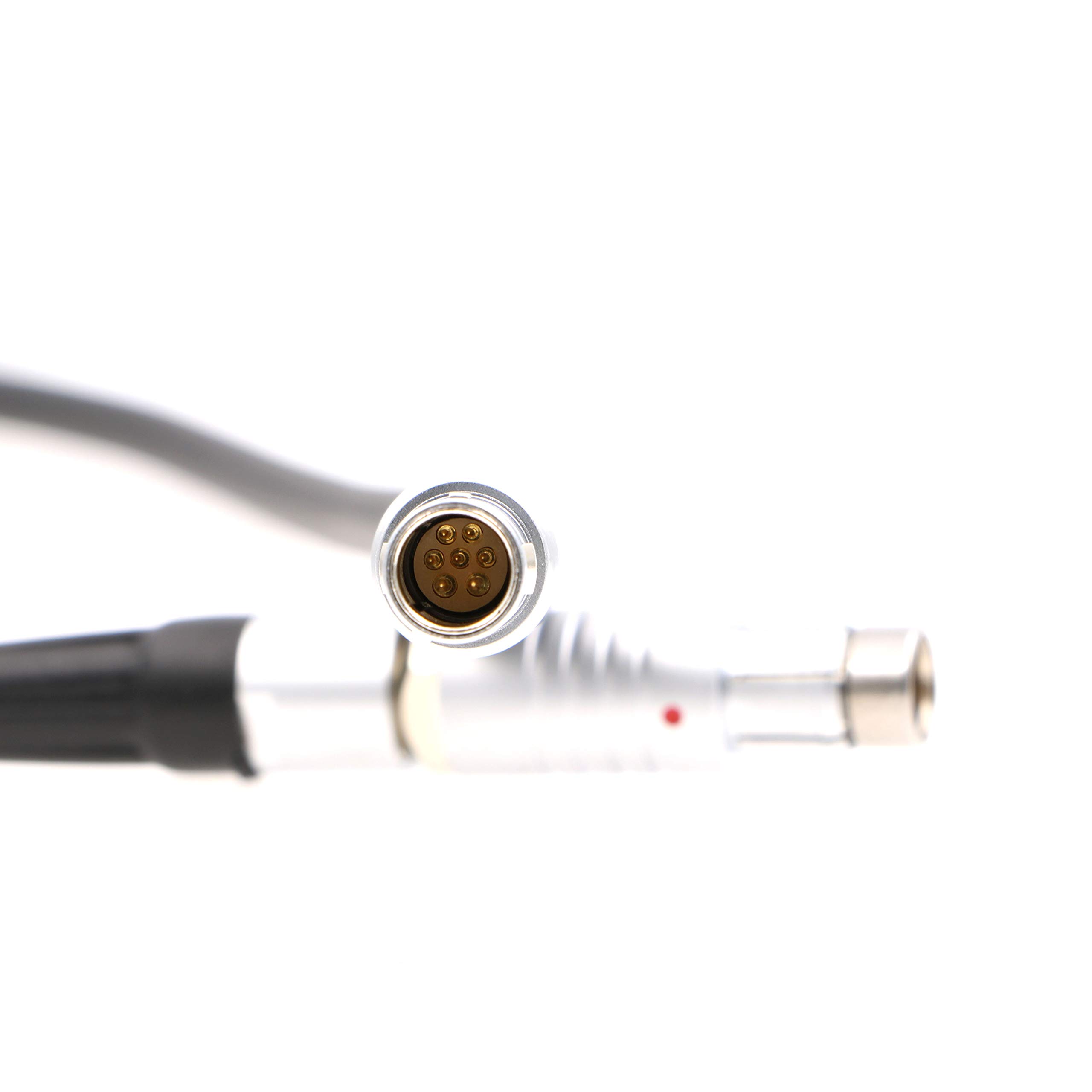 Alvin's 3 Pin Male to 7 Pin Male Stop Cable - Compatible with ARRI cforce Motor, cmotion cPRO Motor, camin CAM, Alexa, Amira (K2.0015754) - Perfect for Film Production & Camera Motor Control