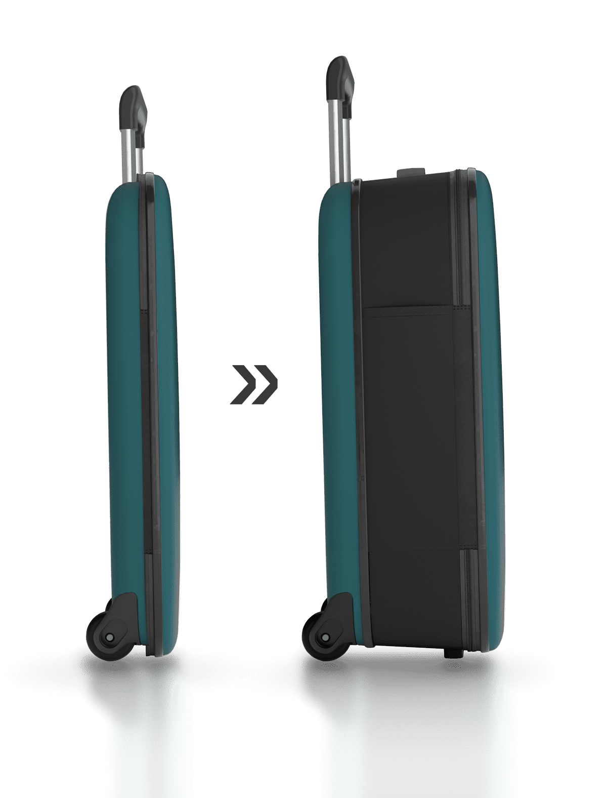 Rollink Flex Vega Collapsible Carry On Luggage - Lightweight Expandable Suitcase for Air Travel, Business Trips & Weekend Getaways