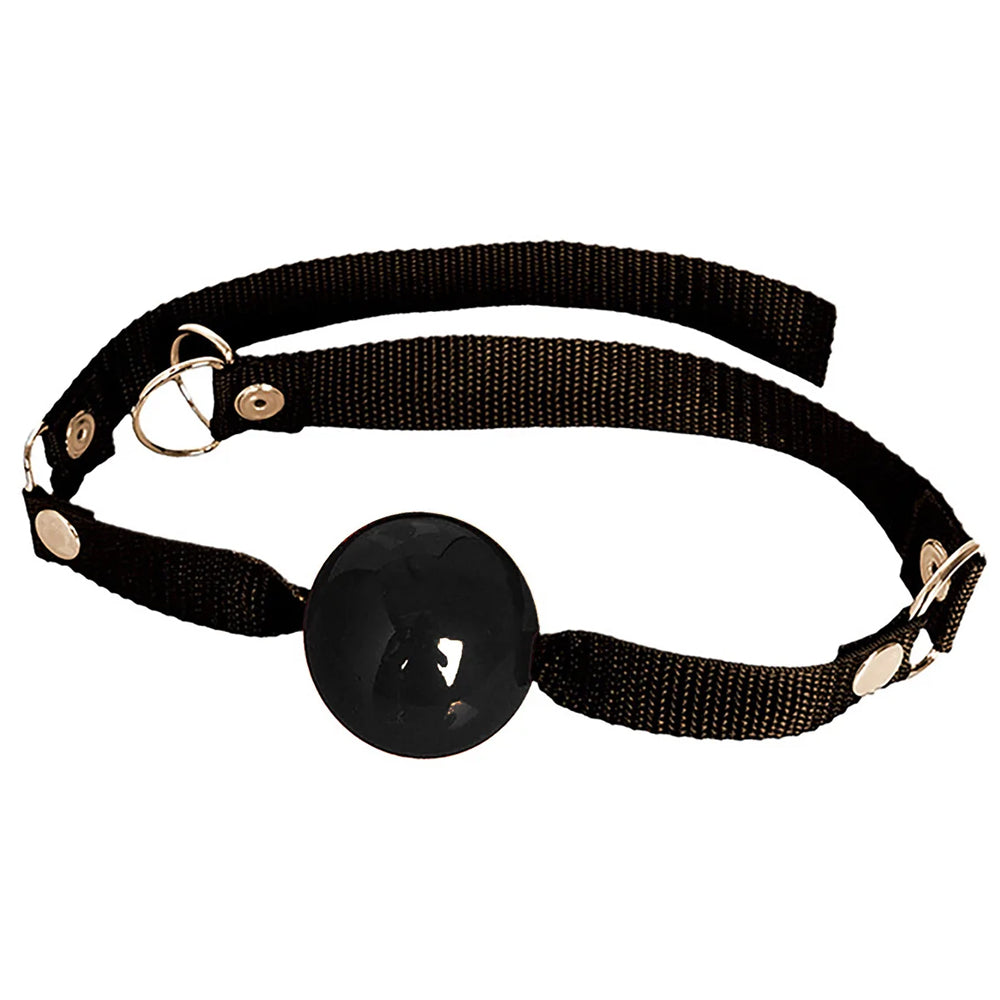Fetish Fantasy Series Beginner's Ball Gag - Soft Silicone BDSM Gag for Beginners, Adult Bondage & Role Play Accessories - Perfect for Couples Play, BDSM Starter Kits & Sensual Exploration