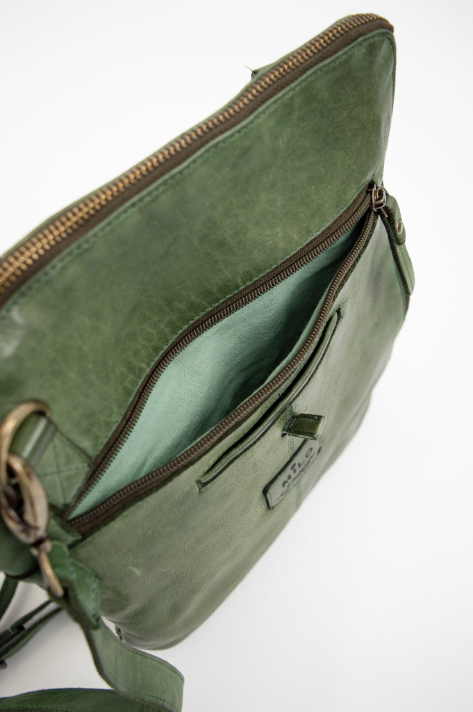 Stylish Olive Leather Handbag for Women - Premium Crossbody Purse with Adjustable Strap, Perfect for Work, Travel & Everyday Use