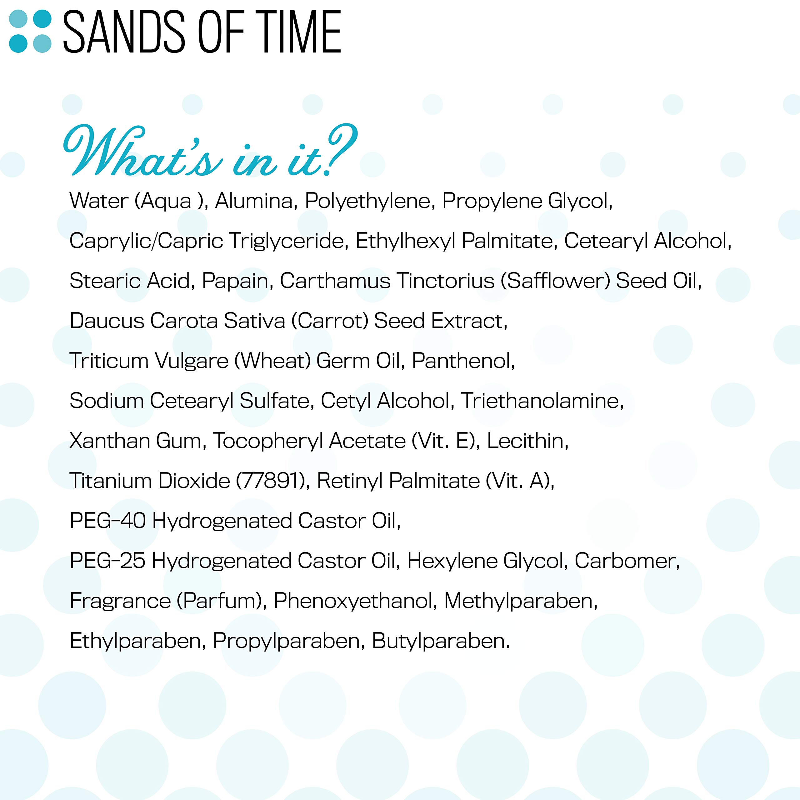 Instantly Ageless Sands of Time Microdermabrasion Facial Scrub - Vitamin E & Fruit Extracts Exfoliator for Smooth Skin - Best Pre-Moisturizer Treatment - 1.7 oz - Perfect for Daily Skincare Routine & Pre-Makeup Prep