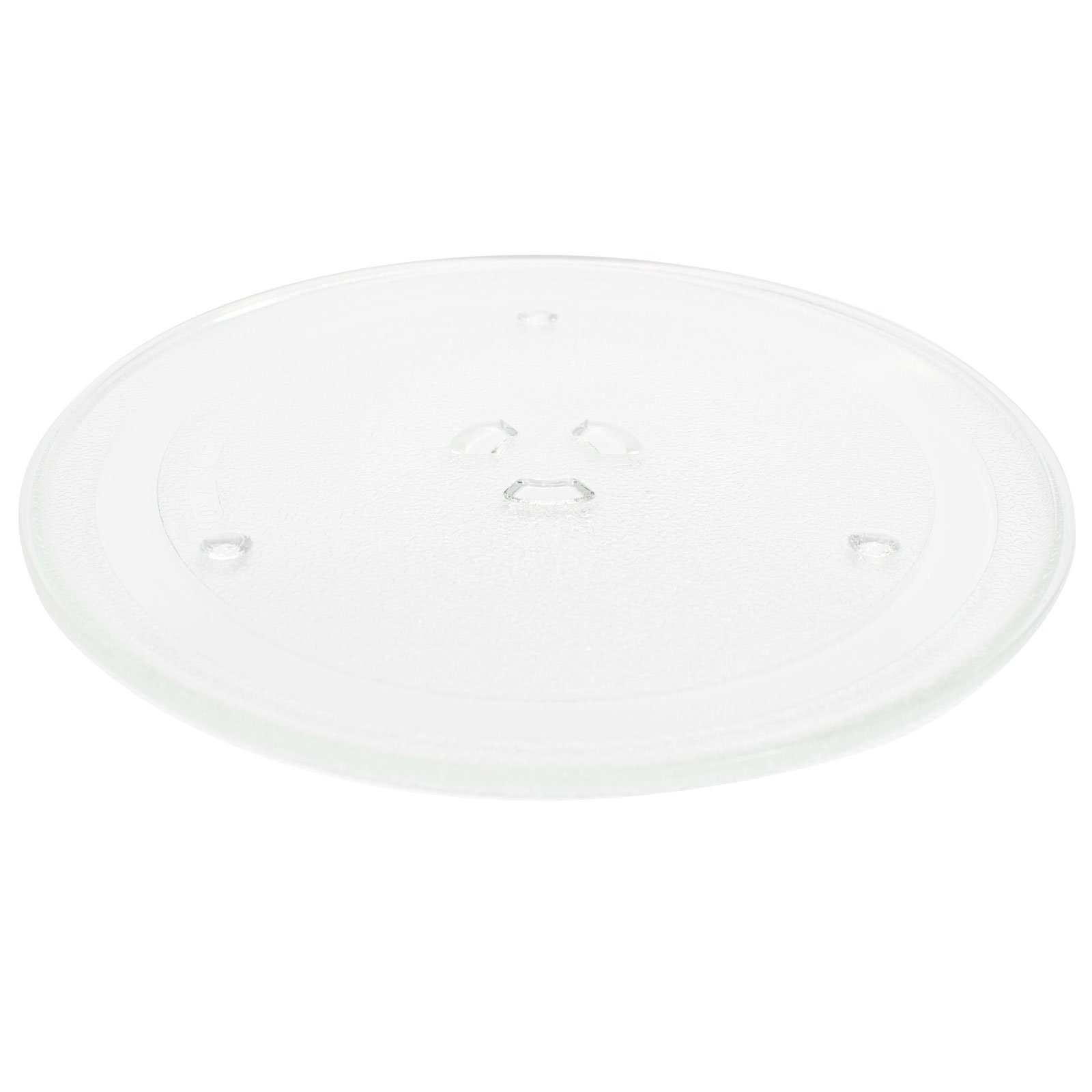 2-Pack Replacement Microwave Turntable Glass Plate - Compatible with Samsung M1630N, MW620WA, MW630WA & Westinghouse - Durable White Microwave Turntable for Easy Cooking & Reheating