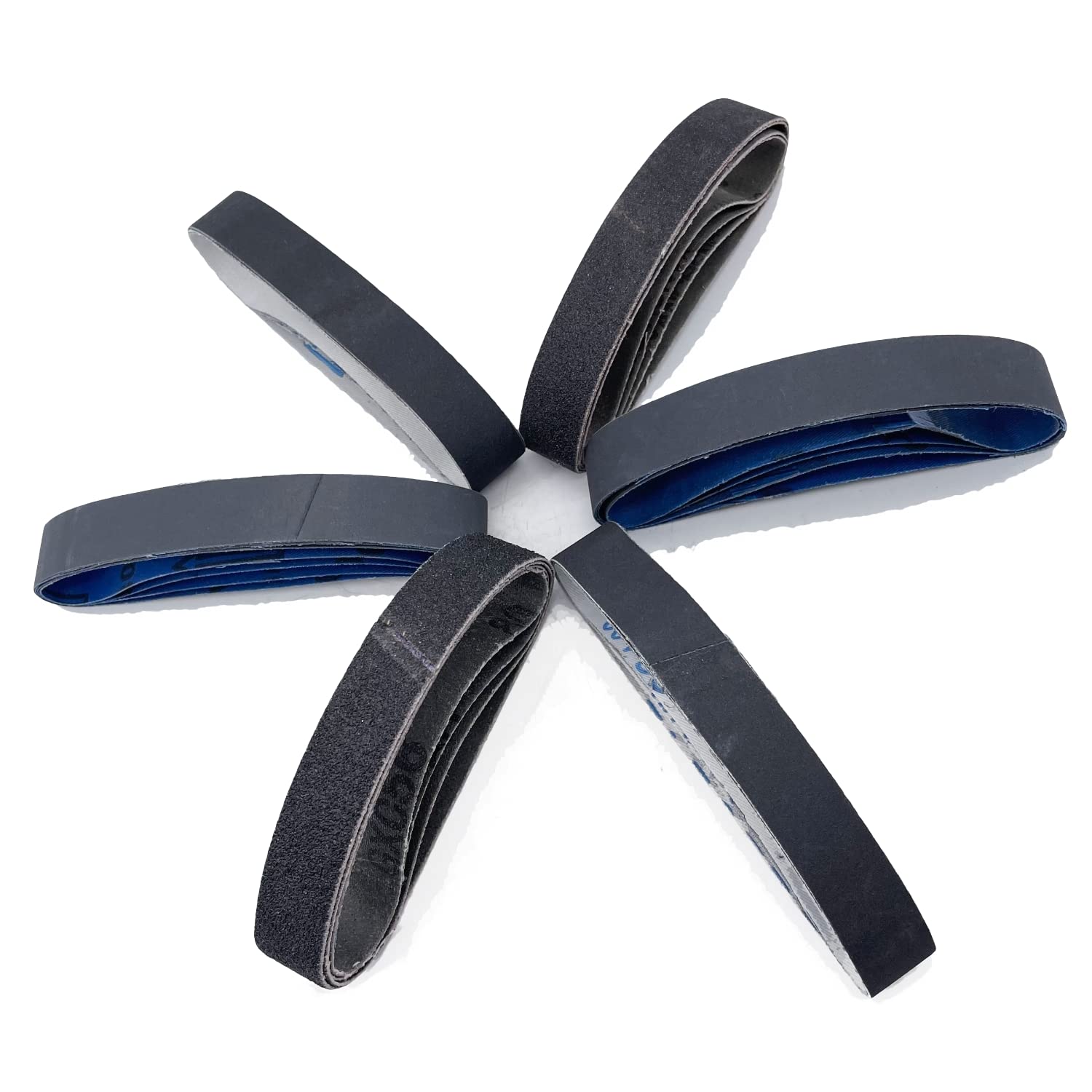 18 Inch Knife Sharpener Sanding Belts - 24 Pack (Coarse P80, Medium P240 P400, Fine P600 P800 P1000) | Fits Ken Onion Blade Grinder Attachment | Perfect for Professional Chefs & Home Cooks to Sharpen Kitchen Knives