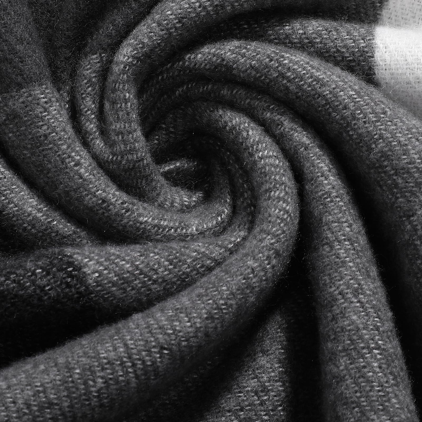 Luxury Cashmere Winter Scarves for Women - Soft Plaid Blanket Scarf 79