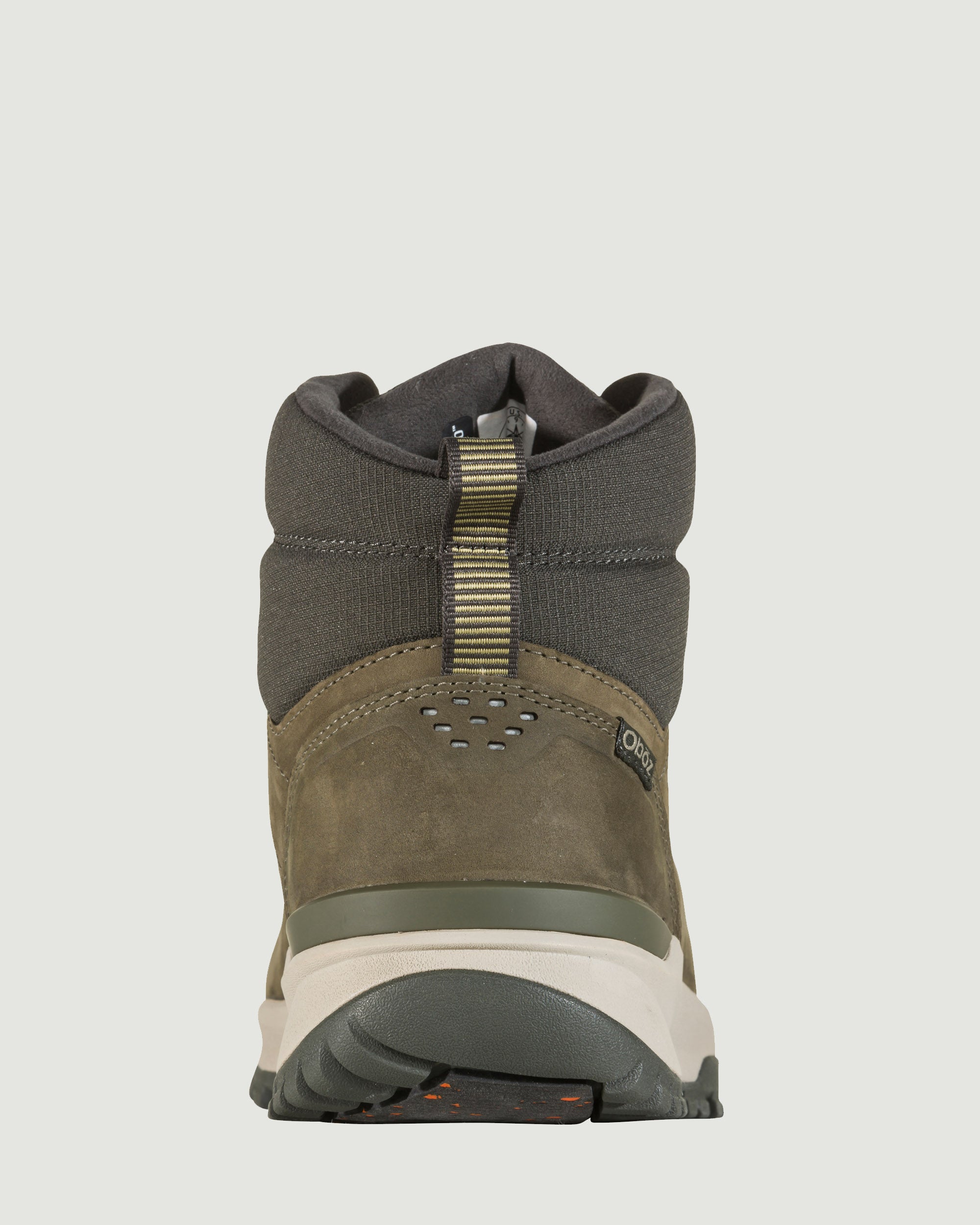 Oboz Andesite Men's Mid Insulated Waterproof Hiking Boots - Thunder Gray for Outdoor Adventures & Winter Trekking