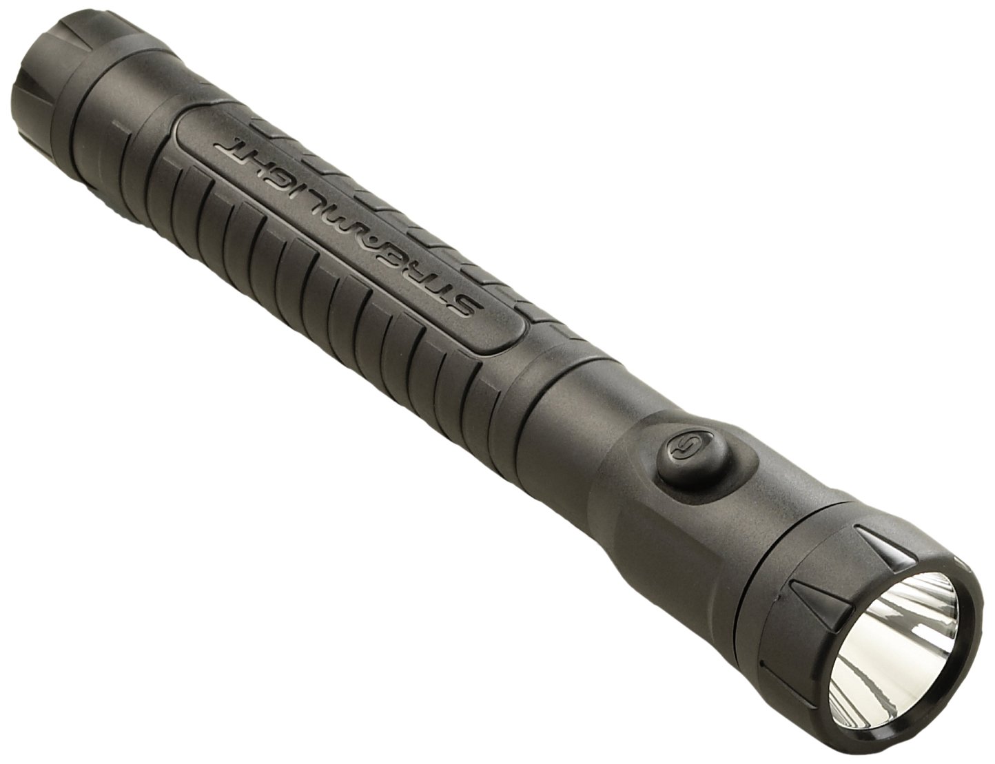 Streamlight 76443 PolyStinger LED HAZ-LO Intrinsically Safe Rechargeable Flashlight with 120V AC Charger, 130 Lumens - Black Industrial Flashlight for Hazardous Locations, Oil Rigs & Emergency Use