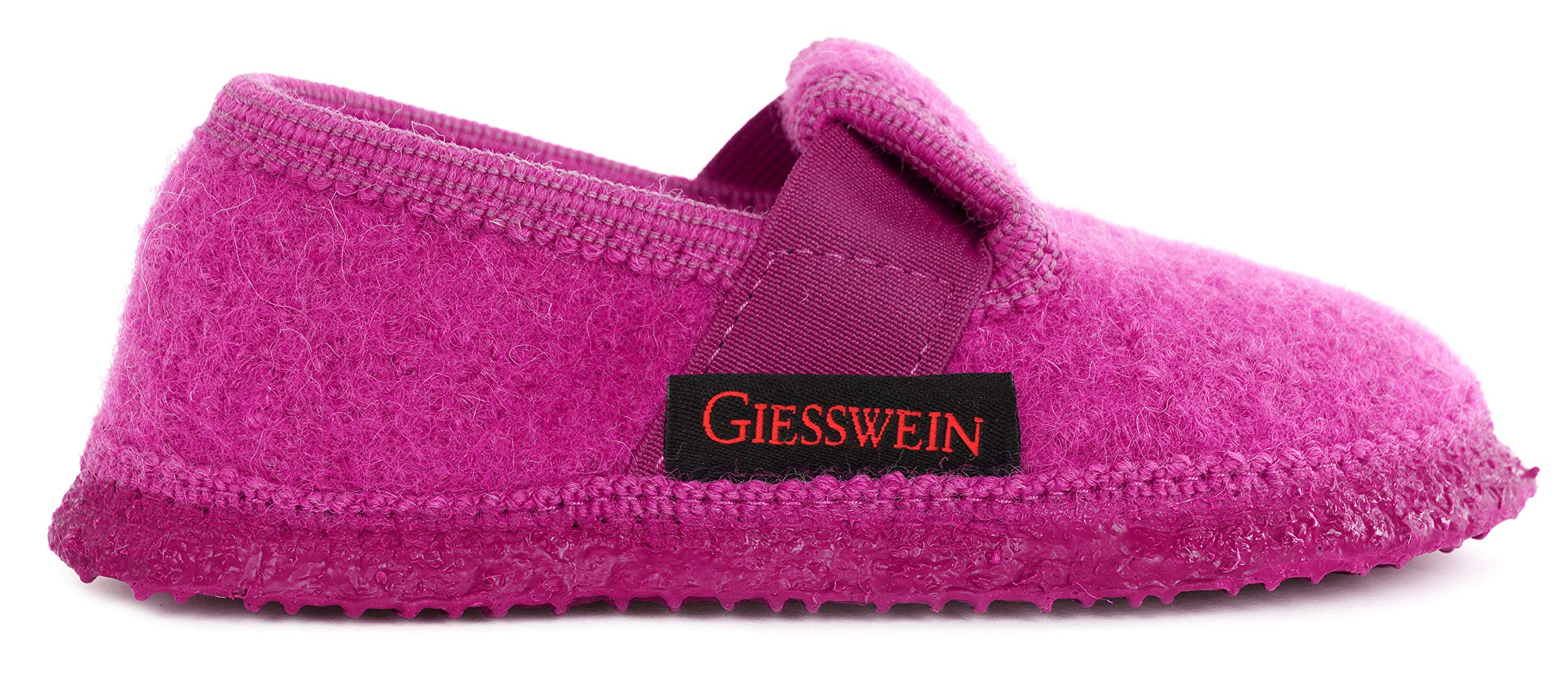 Giesswein Boys' Low-Top Slippers for Kids - Soft & Comfortable House Shoes for Indoor Use, Size 1 US Little Kid - Perfect for Playtime, Relaxing at Home, and Keeping Feet Warm