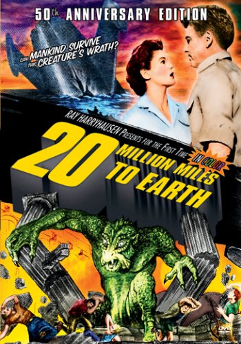 20 Million Miles to Earth (50th Anniversary Edition) [Blu-ray/DVD, English & French Subtitles] – Classic Sci-Fi Movie for Collectors & Film Enthusiasts