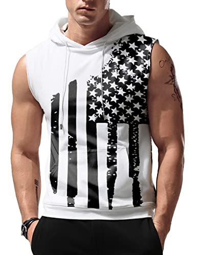 White-american Flag