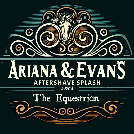 Ariana & Evans The Equestrian Aftershave Splash for Men - Alcohol-Free Post Shave Balm with Soothing Aloe Vera - Perfect for Sensitive Skin & Daily Grooming Routine