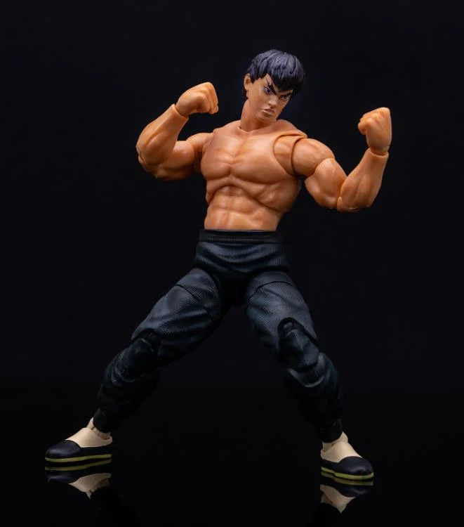 Jada Toys 1/12 Scale 6-Inch Ultra Street Fighter II Action Figure - Fei Long Collectible for Display & Gaming | Perfect for Fans, Collectors & Cosplay Enthusiasts