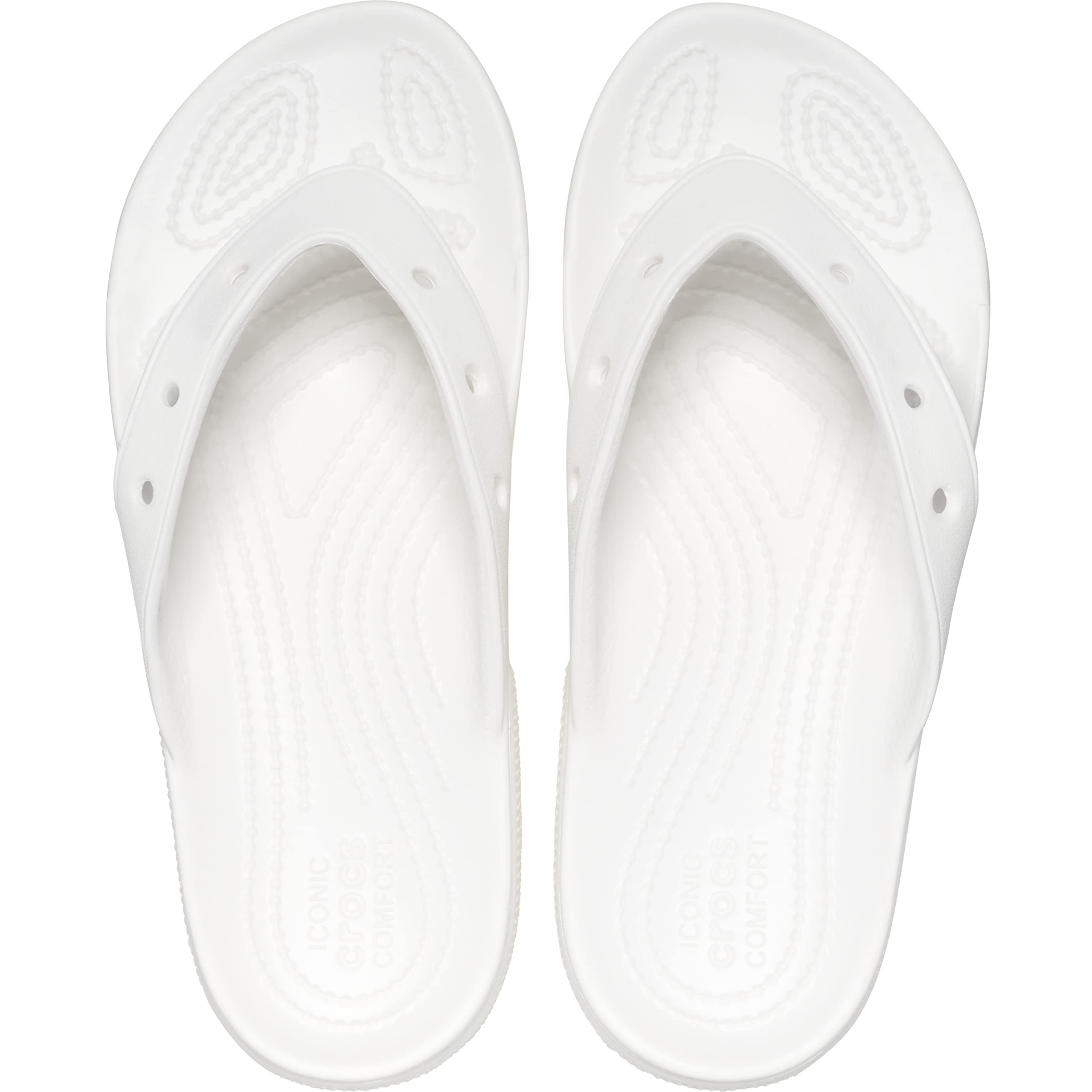 Crocs Classic Flip Flops for Women & Men - Comfortable Summer Sandals for Beach, Pool, and Casual Wear