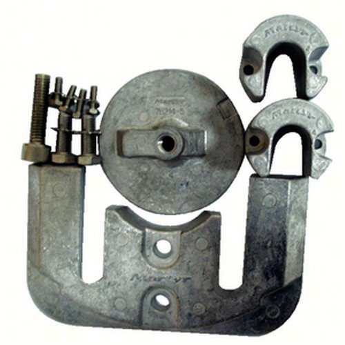 Mercruiser Bravo II & III Zinc Anode Kit - Marine Boat Engine Protection for Saltwater & Freshwater Use