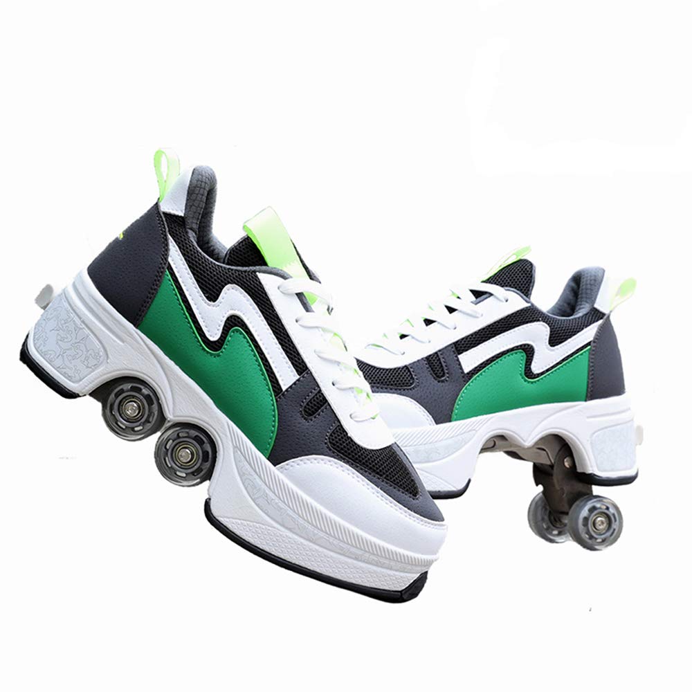 Best Roller Skates for Women, Men & Kids - Adjustable Wheel Shoes for Indoor & Outdoor Skating - Perfect for Commuting, Fitness & Fun Activities