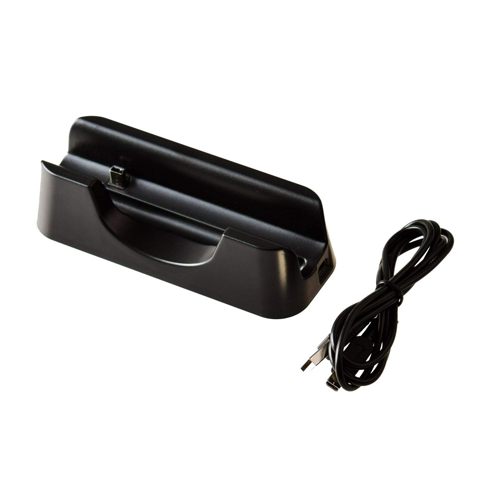 OSTENT Fast Charging Cable & Dock Stand for Nintendo New 2DS LL/XL - Portable Power Station for Gaming On The Go | Perfect for Travel, Commuting & Home Use