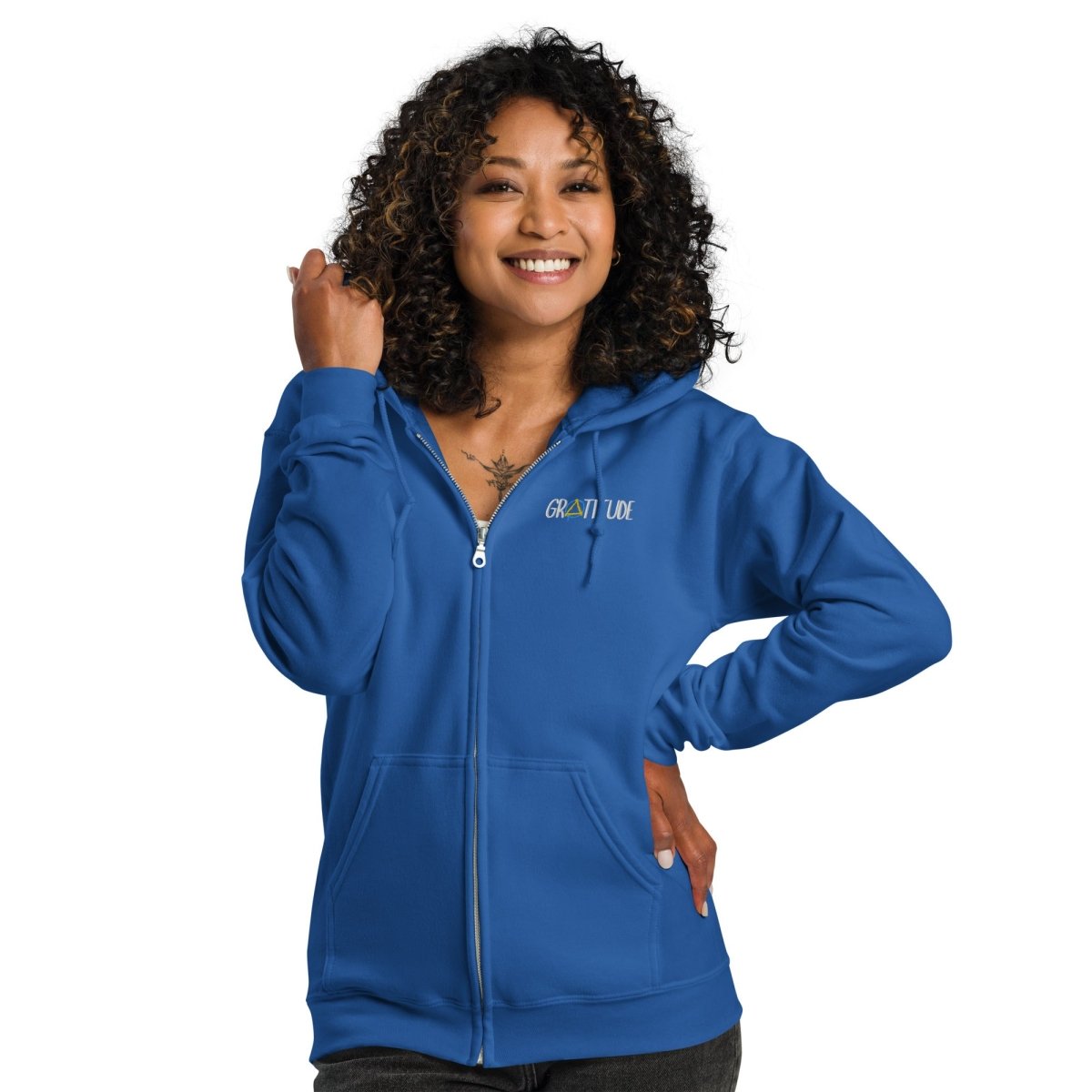 Unisex Heavy Blend Zip Hoodie - Comfortable & Stylish Pullover for Men & Women - Perfect for Casual Wear, Gym, and Outdoor Activities