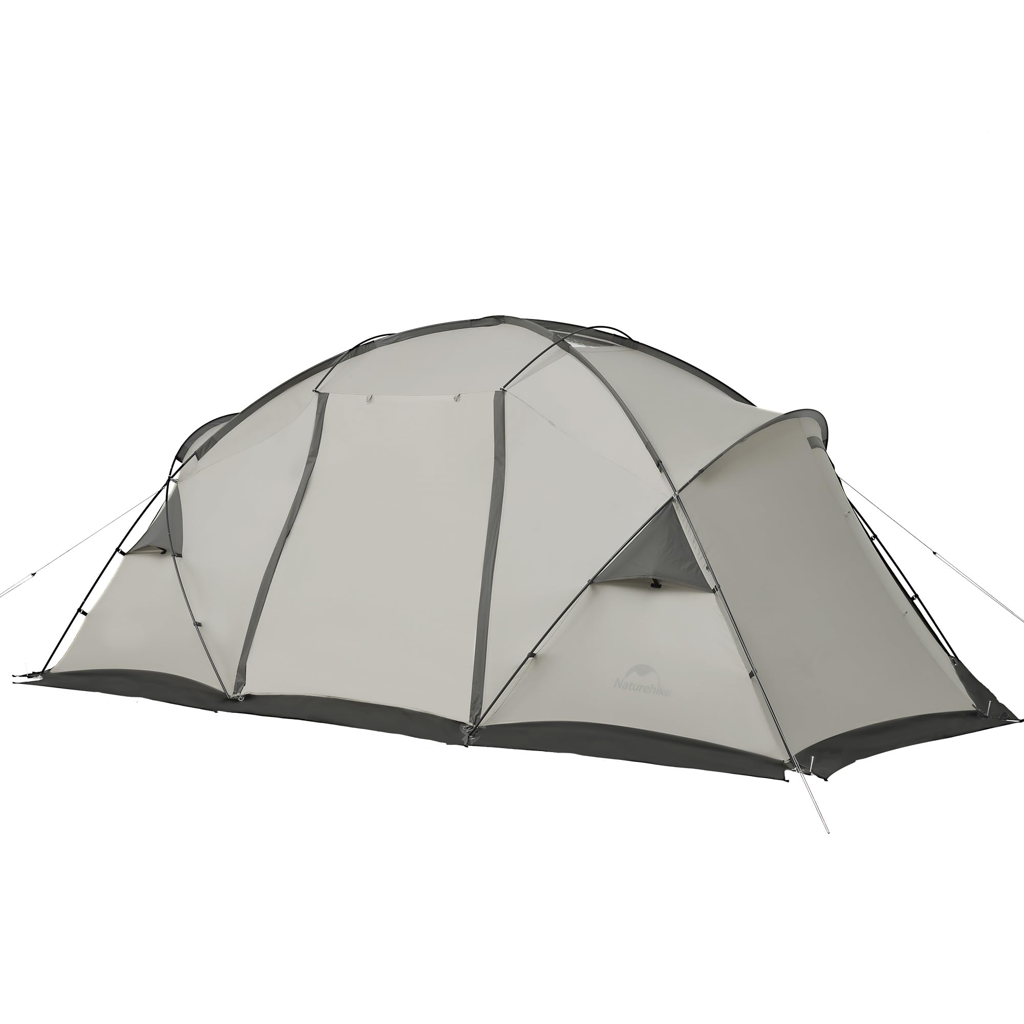 Naturehike Massif 4 Season Hot Tent with Stove Jack - Waterproof Windproof Winter Camping Tent for 1/2/4 Person - UPF50+ Sun Protection with Spacious Room & Hall - Perfect for Family Camping, Hunting Trips & Winter Outdoor Adventures