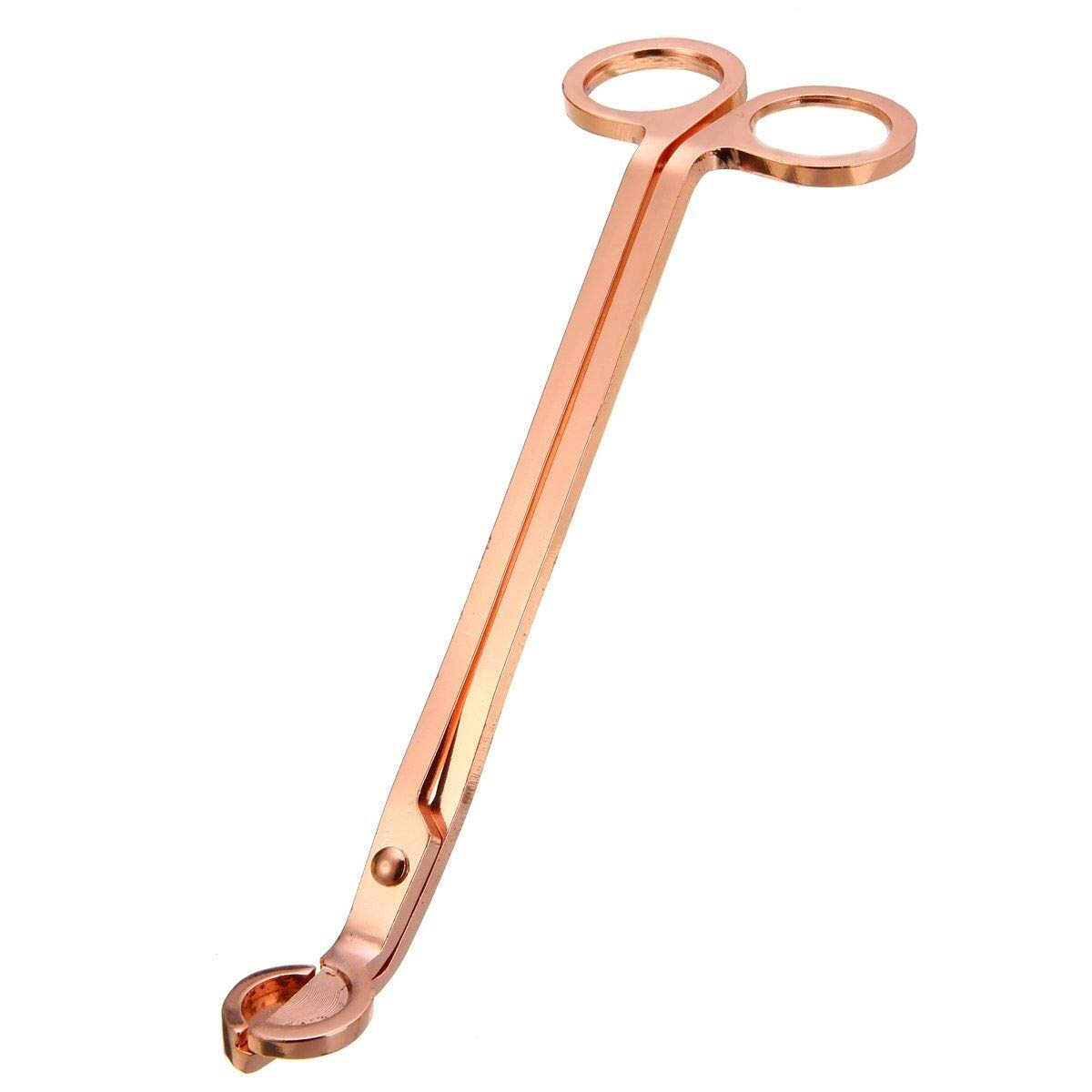 Premium Rose Gold Candle Wick Trimmer & Scissor - Essential Tool for Long-Lasting Candles, Perfect for Home Decor, Spa Relaxation & Romantic Ambiance