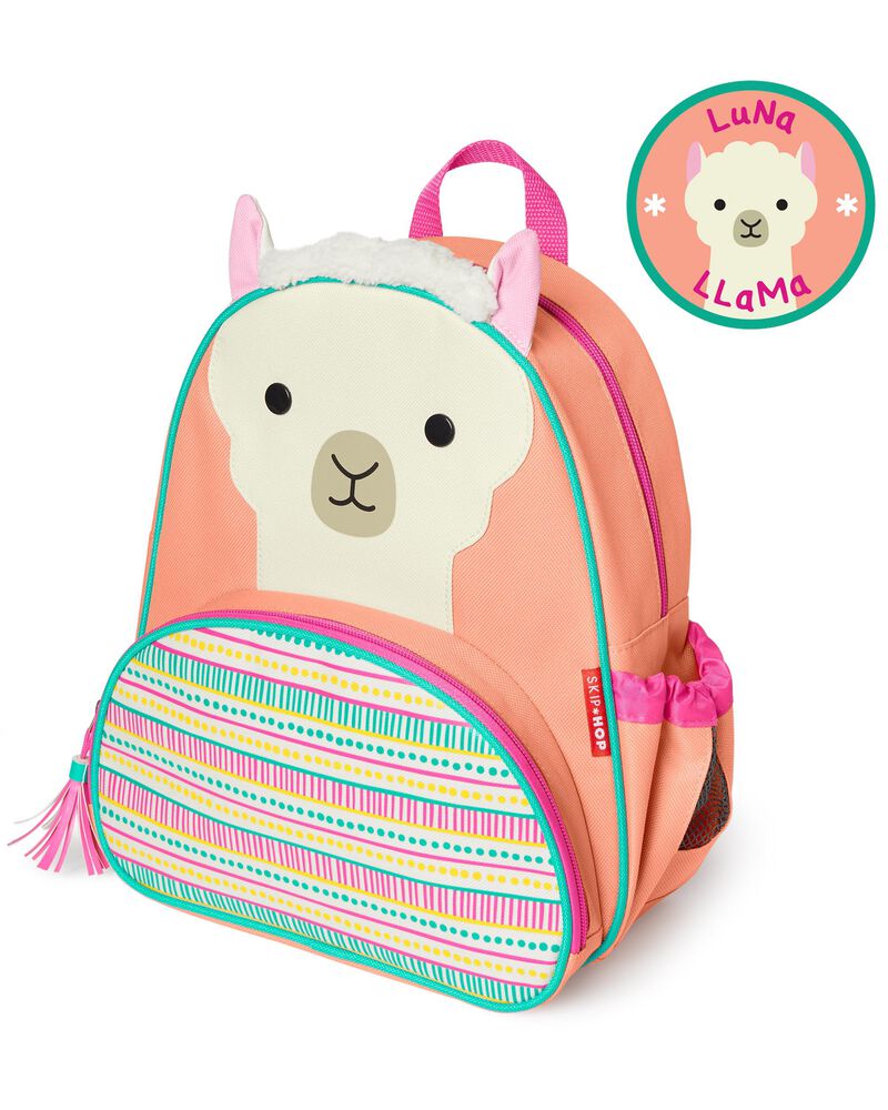 Skip Hop Zoo Little Kid Backpack - Adorable Llama Design Backpack for Toddlers & Preschoolers | Perfect for School, Daycare & Travel