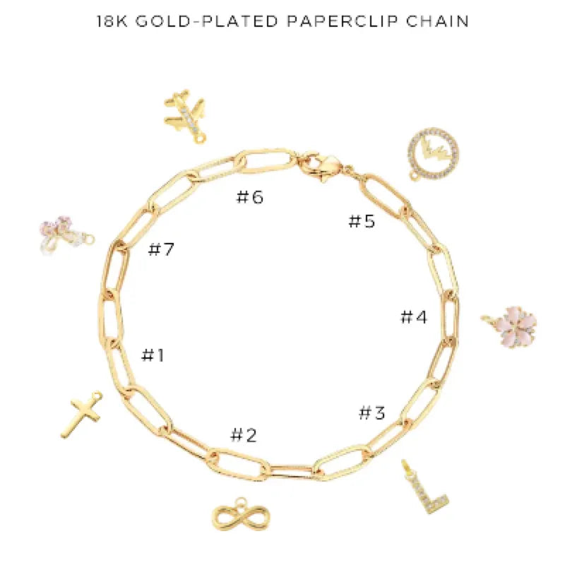 Elegant Charm Bracelet with Assorted Charms - Adjustable Silver Plated Jewelry for Women & Girls | Perfect Gift for Birthday, Anniversary & Valentine's Day | $58.00