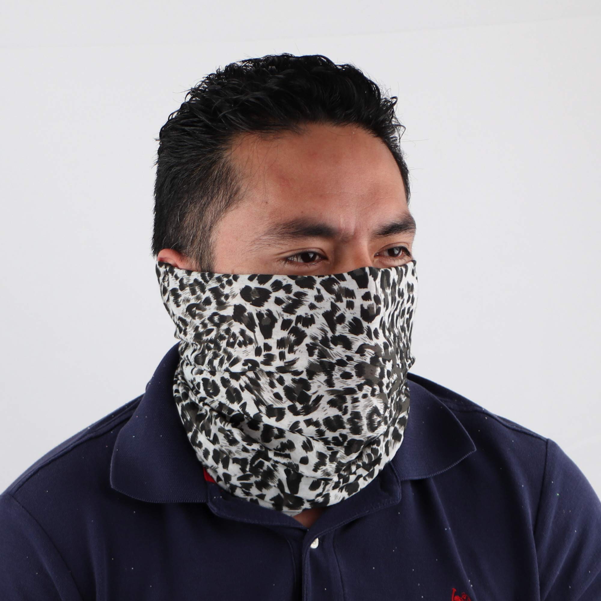 Set of 3 Seamless Face Mask Bandanas for Dust Protection, Outdoor Activities, Music Festivals, Sports, Hiking, Cycling & Running