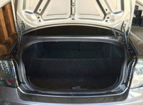 Premium Mesh Rear Trunk Organizer Cargo Net for Dodge Charger 2006-2010 - Envelope Style Sedan Storage Solution - Heavy Duty Vehicle Carrier Organizer - Perfect for Road Trips, Groceries & Sports Equipment